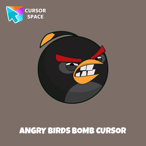 Angry Birds Bomb cursor